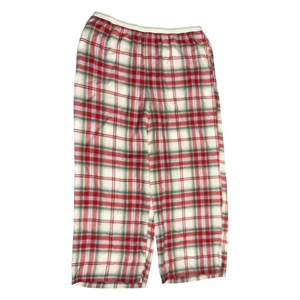 3 Arizona Body Sleep Pants XXL Women Red Buffalo Blue Red Plaid Pajama Bottoms